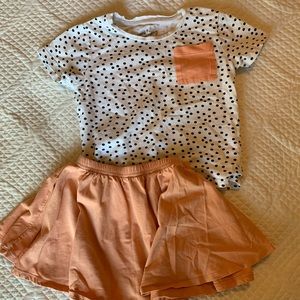June & January skirt and tee set! Size 4
